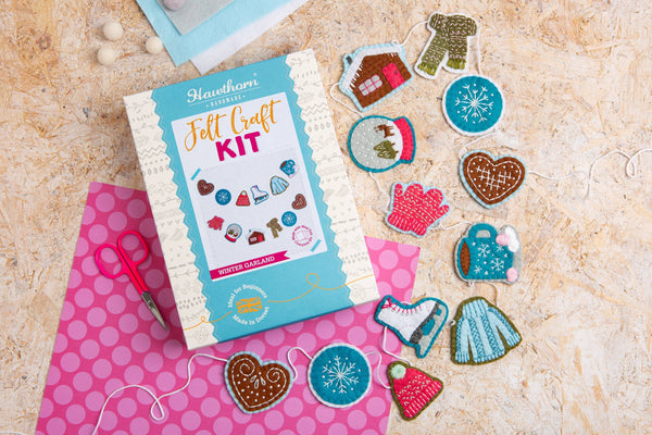 Winter Garland Felt Craft Kit