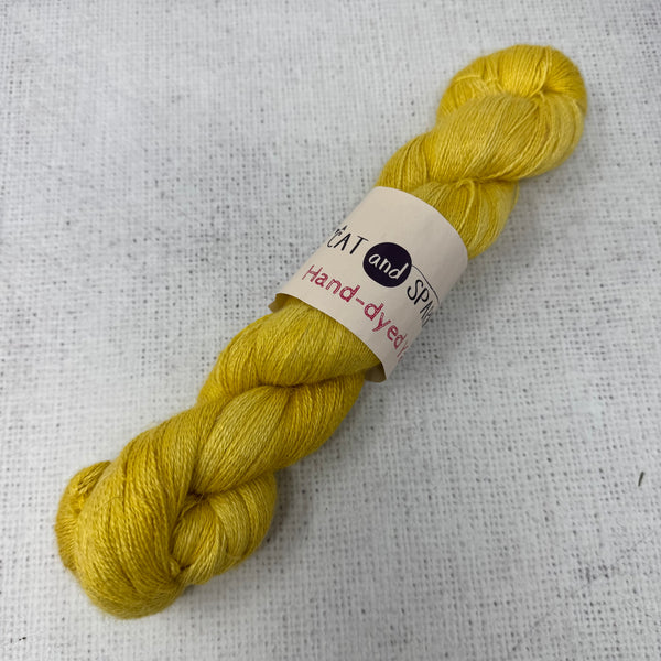 Cat and Sparrow – Cocoon Lace | Hand-Dyed Alpaca, Linen & Silk Lace Weight Yarn