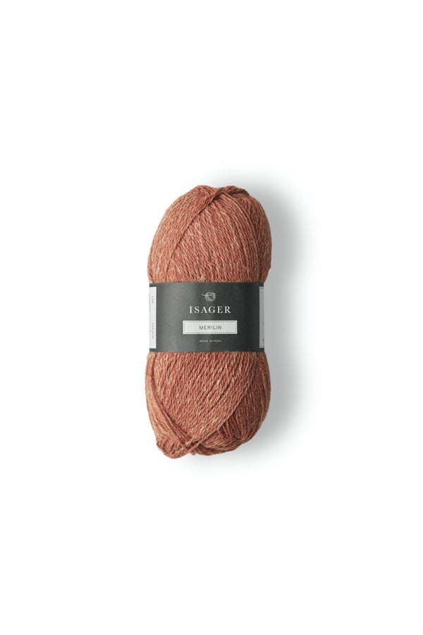 Isager Merilin Yarn UK Wool linen sport weight 4-ply shade 1