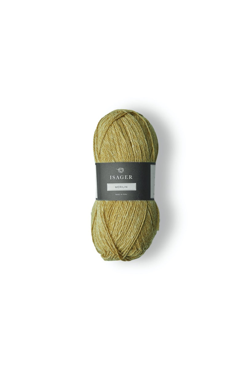 Isager Merilin Yarn UK Wool linen sport weight 4-ply shade 59