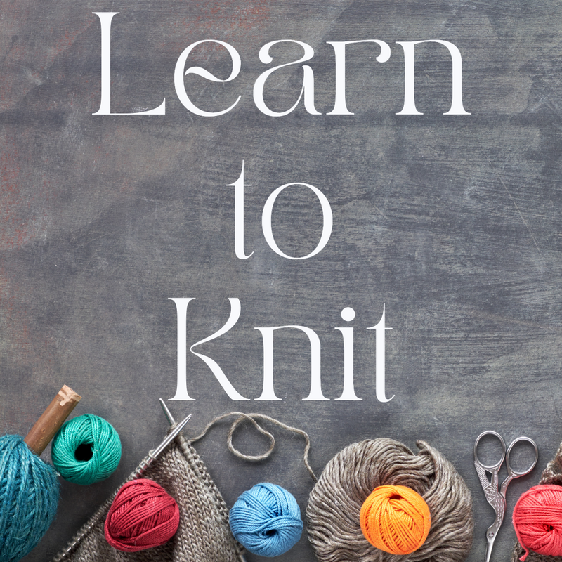 All About The Yarn Learn to Knit workshop at Chesterblade Hills near Frome and Shepton Mallet Soemrset