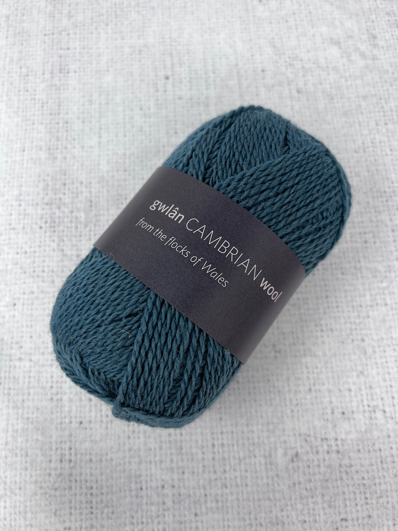 Cambrian Wool 4-ply 100% Welsh Mule British Wool Yarn