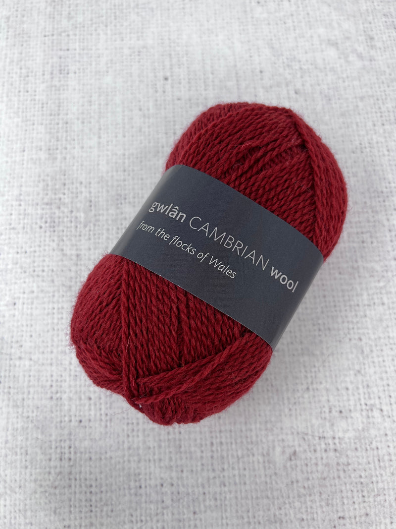 Cambrian Wool 4-ply 100% Welsh Mule British Wool Yarn