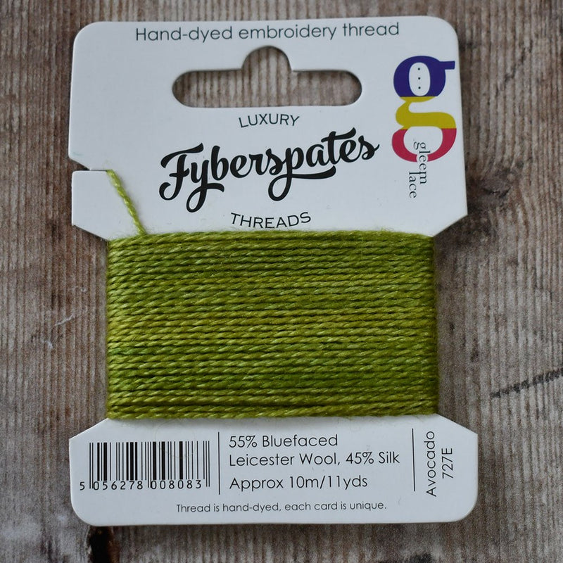 Fyberspates Gleem Hand-Dyed Embroidery/Mending Threads
