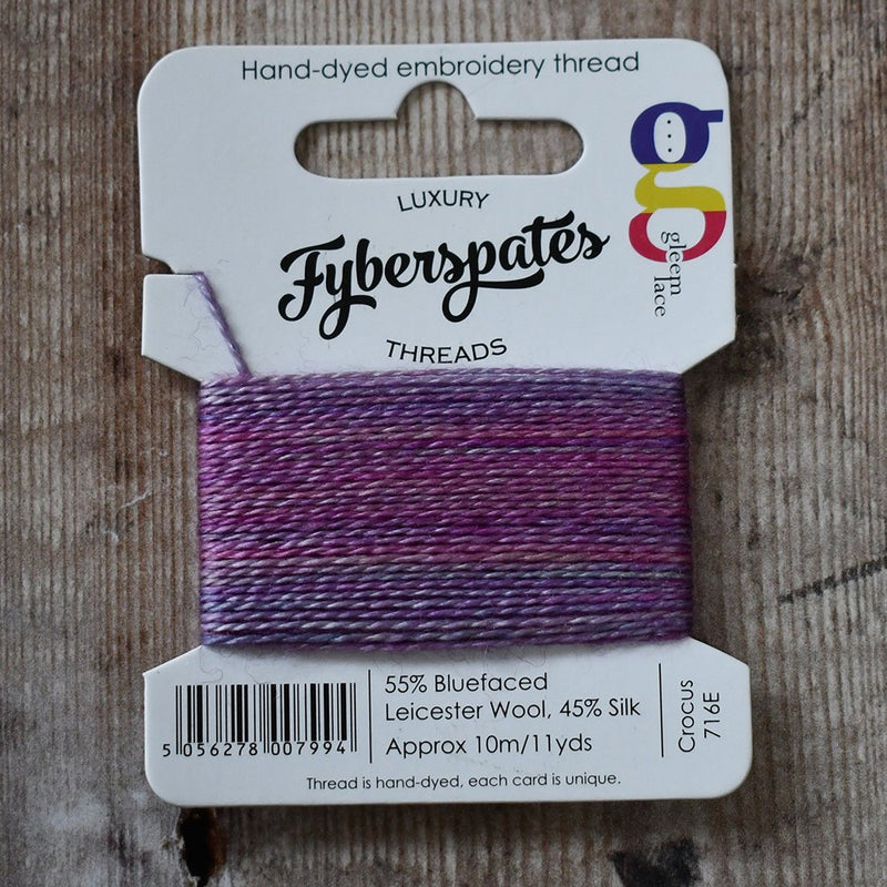Fyberspates Gleem Hand-Dyed Embroidery/Mending Threads