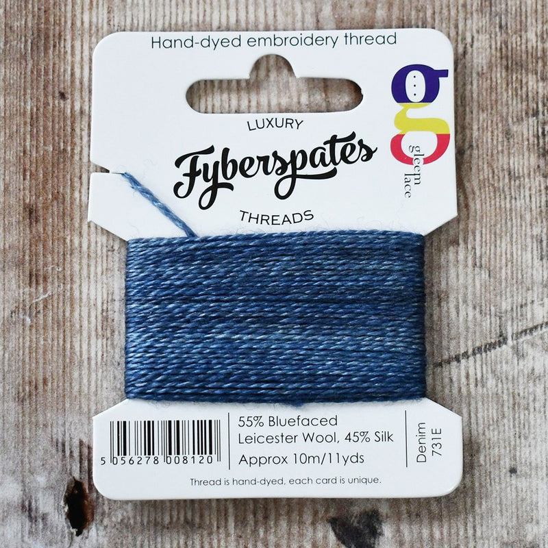 Fyberspates Gleem Hand-Dyed Embroidery/Mending Threads