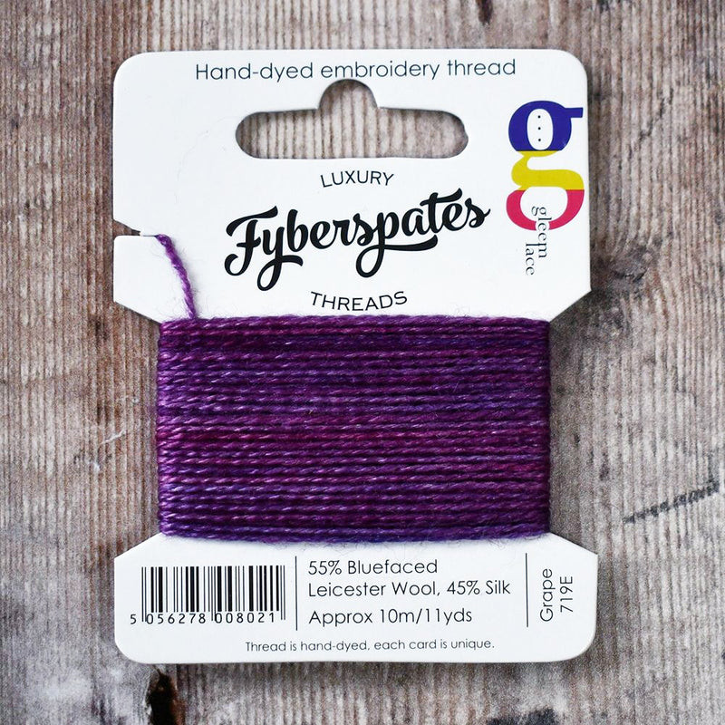 Fyberspates Gleem Hand-Dyed Embroidery/Mending Threads
