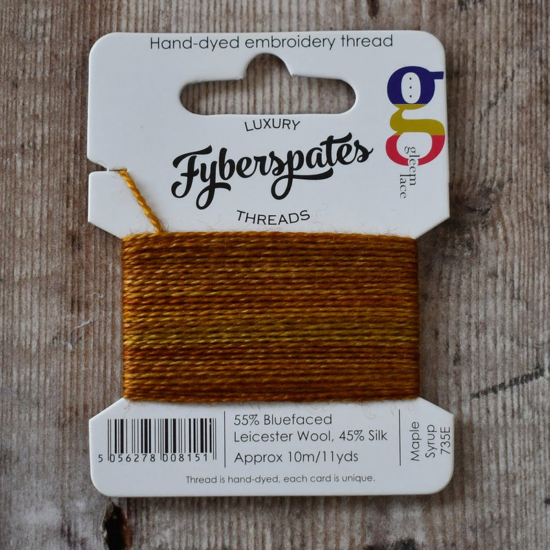 Fyberspates Gleem Hand-Dyed Embroidery/Mending Threads