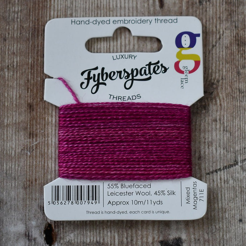 Fyberspates Gleem Hand-Dyed Embroidery/Mending Threads