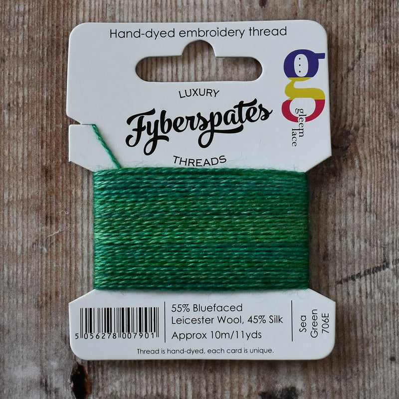 Fyberspates Gleem Hand-Dyed Embroidery/Mending Threads