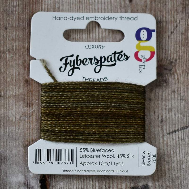 Fyberspates Gleem Hand-Dyed Embroidery/Mending Threads