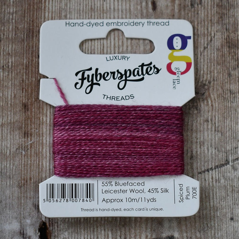 Fyberspates Gleem Hand-Dyed Embroidery/Mending Threads