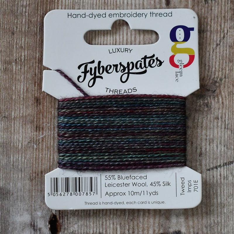 Fyberspates Gleem Hand-Dyed Embroidery/Mending Threads