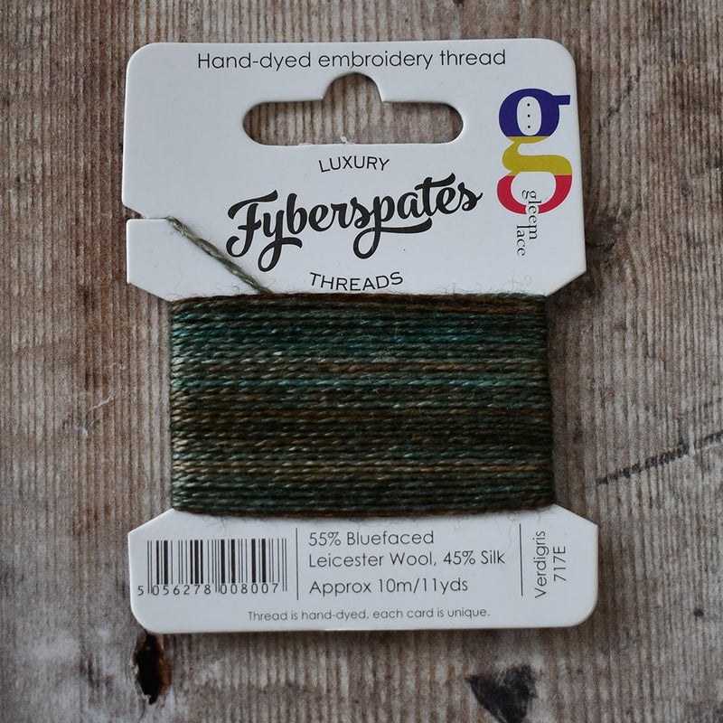 Fyberspates Gleem Hand-Dyed Embroidery/Mending Threads