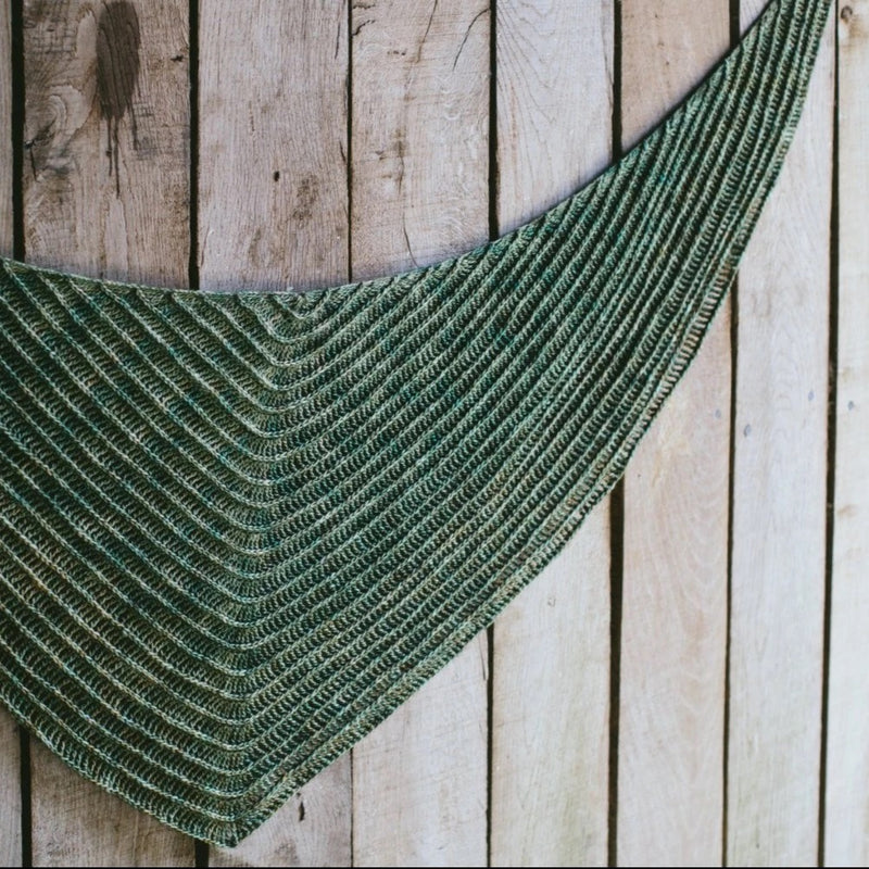 Contours Shawl Pattern by Joanne Scrace