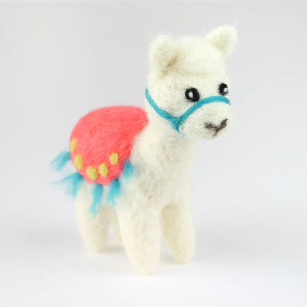 Alpaca Mini Needle Felting Kit