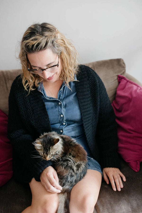 ‘Cold Snap and Winter is Coming’ Crocheted Cardigan Pattern by Joanne Scrace